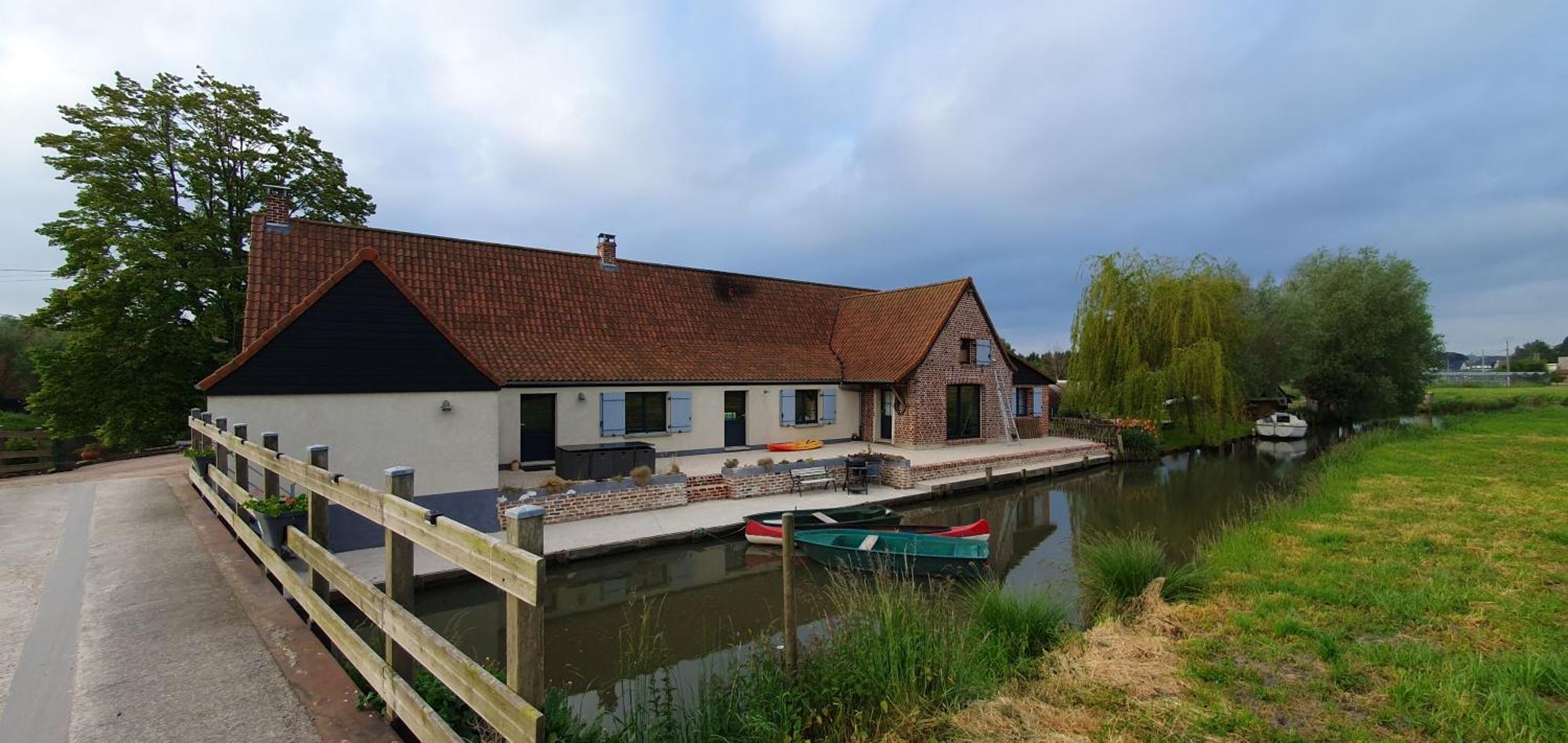 Au Chemin Du Paradis Gite De 10 Personnes 4 Etoiles Saint-Martin-Lez-Tatinghem Exterior foto